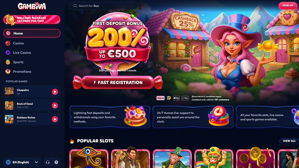review over goksite zonder cruks van gambiva casino nederland